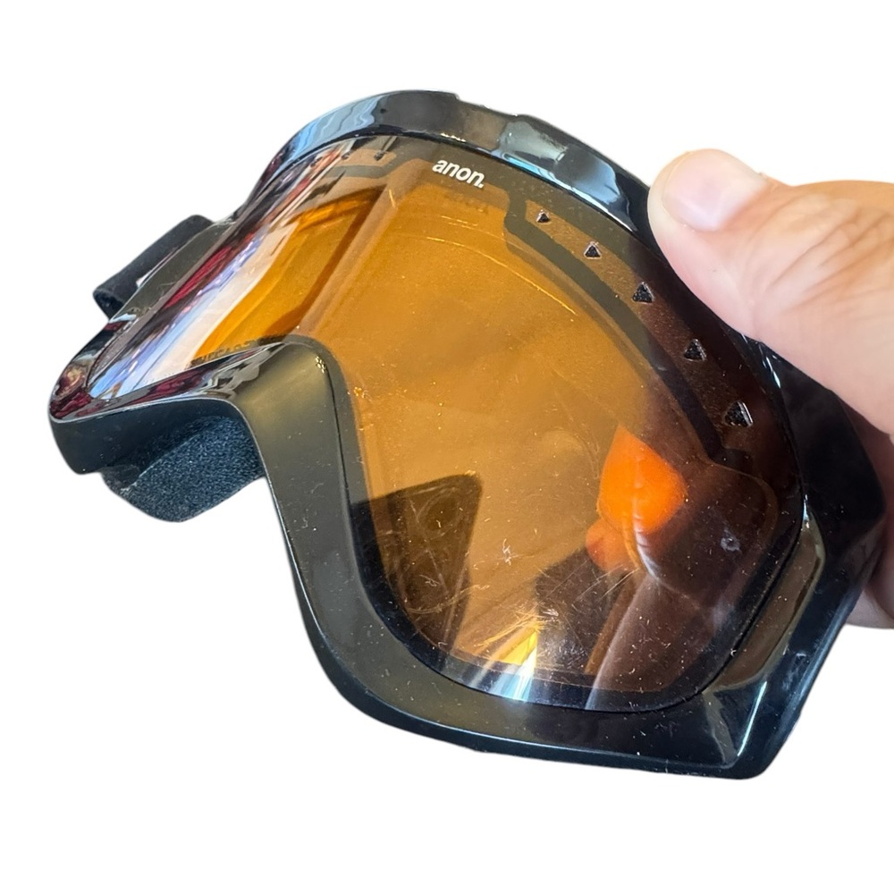 Anon M5 Black and Orange Ski Winter Sports Goggles - Picture 4 of 6
